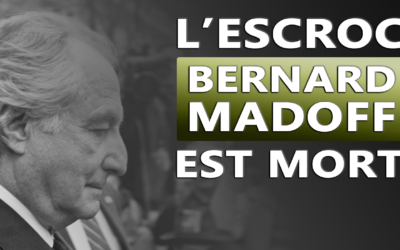 L’escroc Bernard Madoff est mort en prison